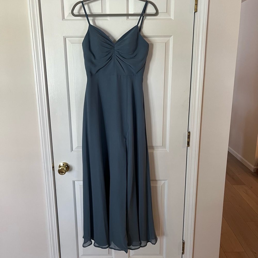 Azazie Blue Prom Dress